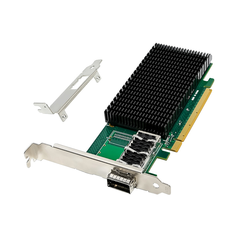 Tarjeta controladora PCIe 4.0  - 100Gbe Qsfp28 Network Card reseña y precio